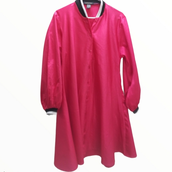 Swing Button Down Dress - Picture 3 of 3